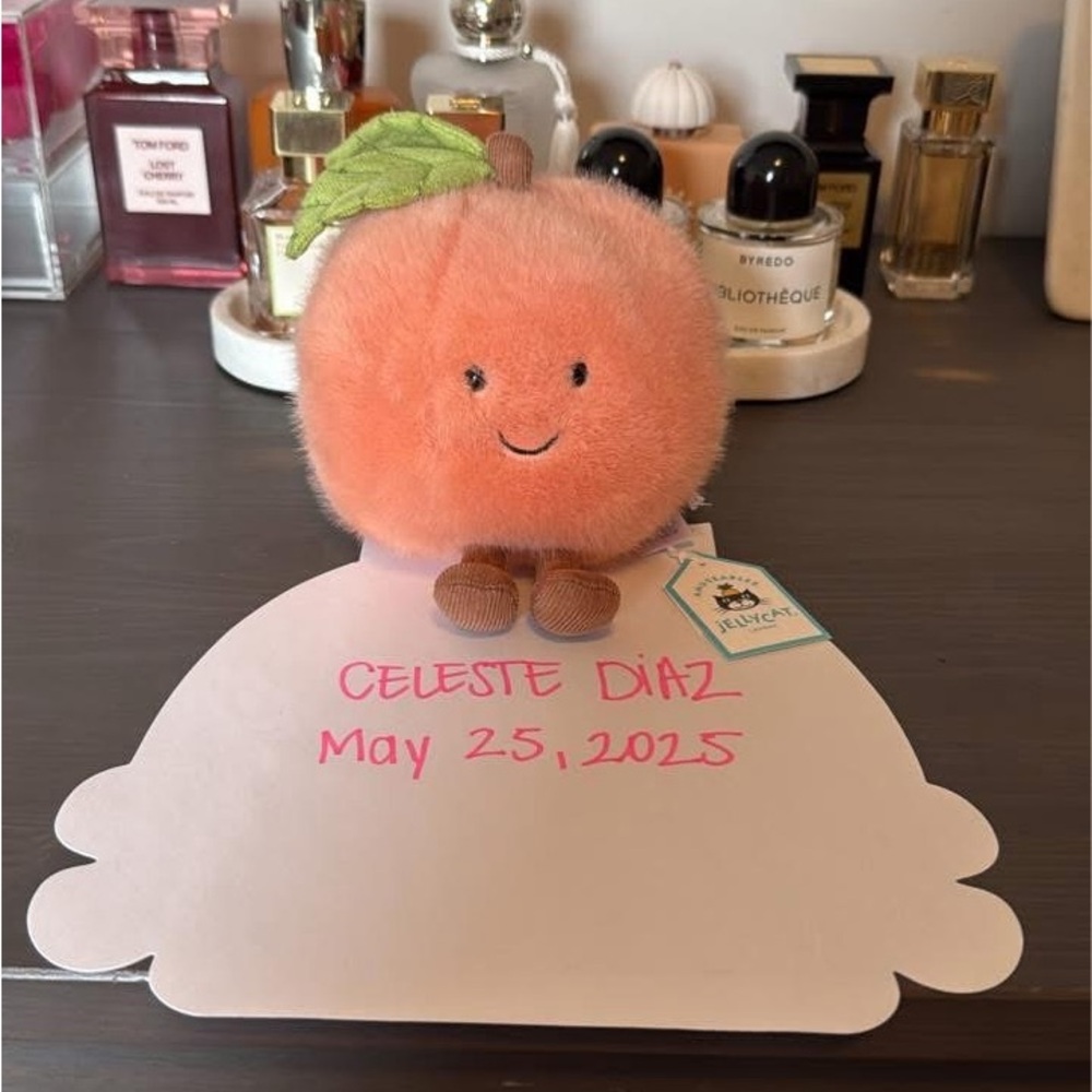 Jellycat Peach